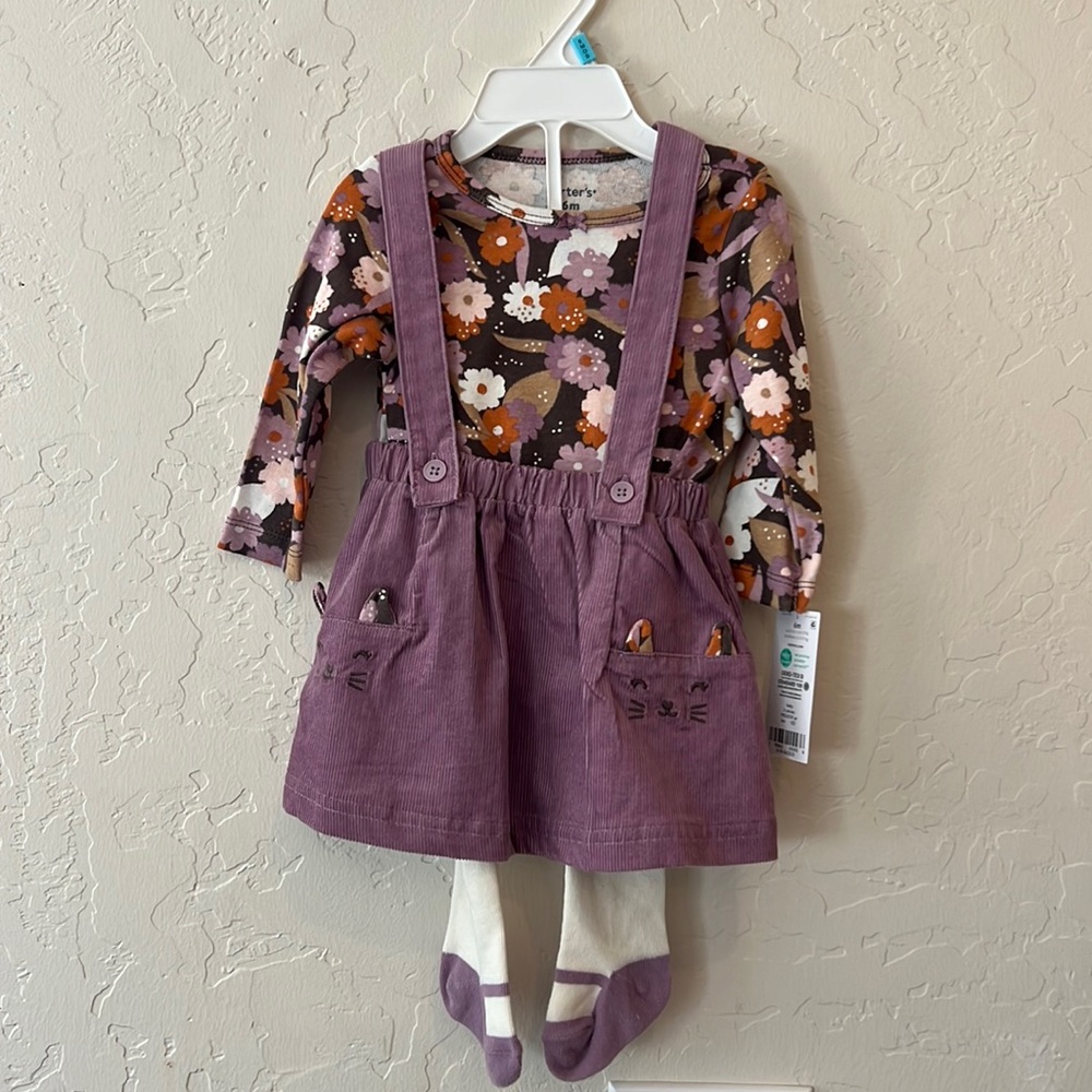 Carter’s Baby Girl 3 piece outfit